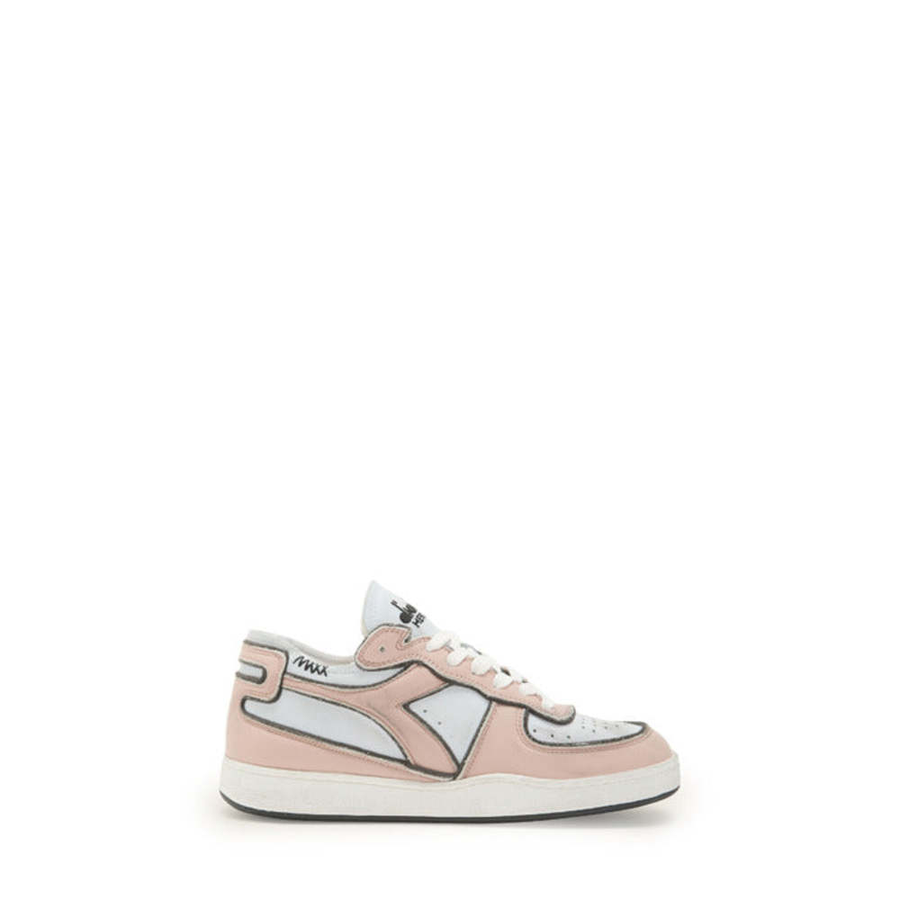 Diadora Heritage Shoes Pink Women Sneakers‎  Leather